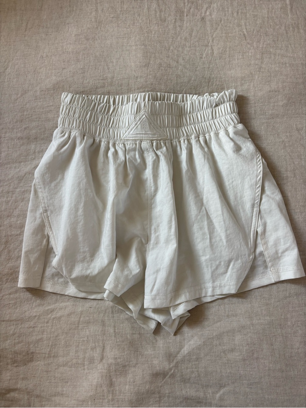FP Movement White Athletic Shorts